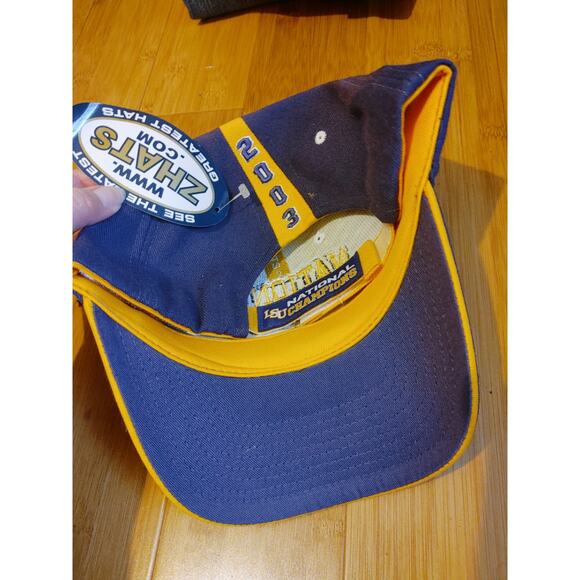 Zephyr 2003 LSU Tigers National Champions Hat Cap NWT - Picture 3 of 4